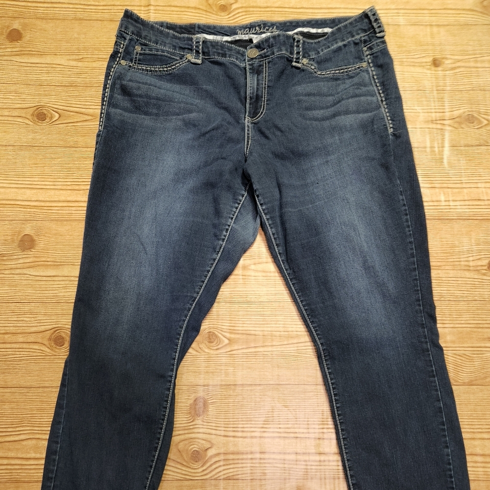 Maurices Plus Skinny Jeans Size 22 Reg